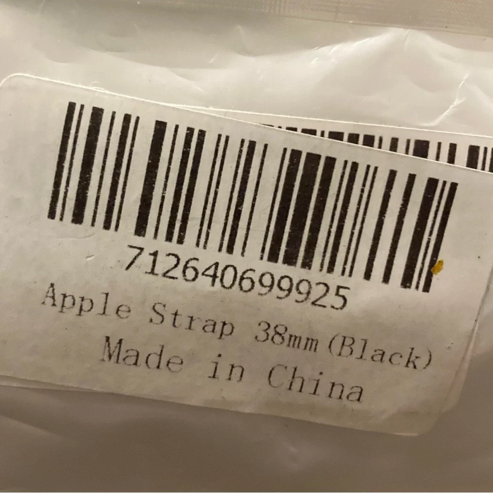 NWT In Sealed Package Never Used Apple Watch Nylon Adjustable Strap fits 38MM